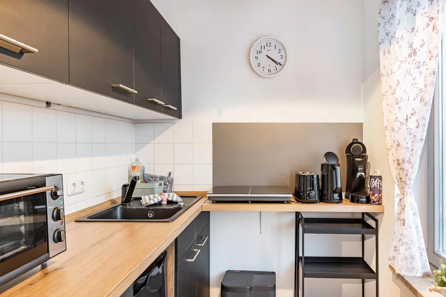 Rosenkranz - Ferienwohnungen - Nähe Flughafen Ber Maisonettewohnung Schönefeld Küche