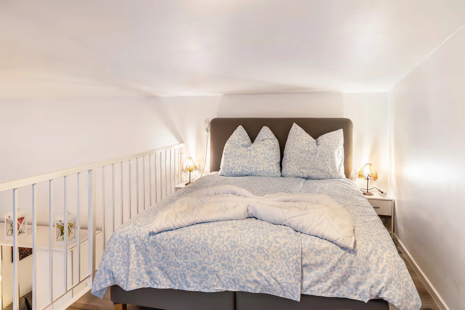 Rosenkranz - Ferienwohnungen - Nähe Flughafen Ber Maisonettewohnung Schönefeld Schlafzimmer